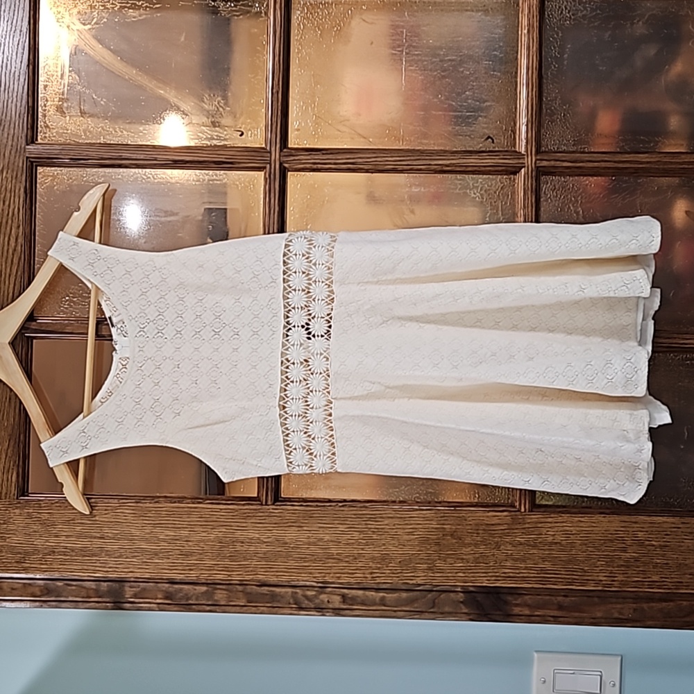 Free People Off White Lace Dress